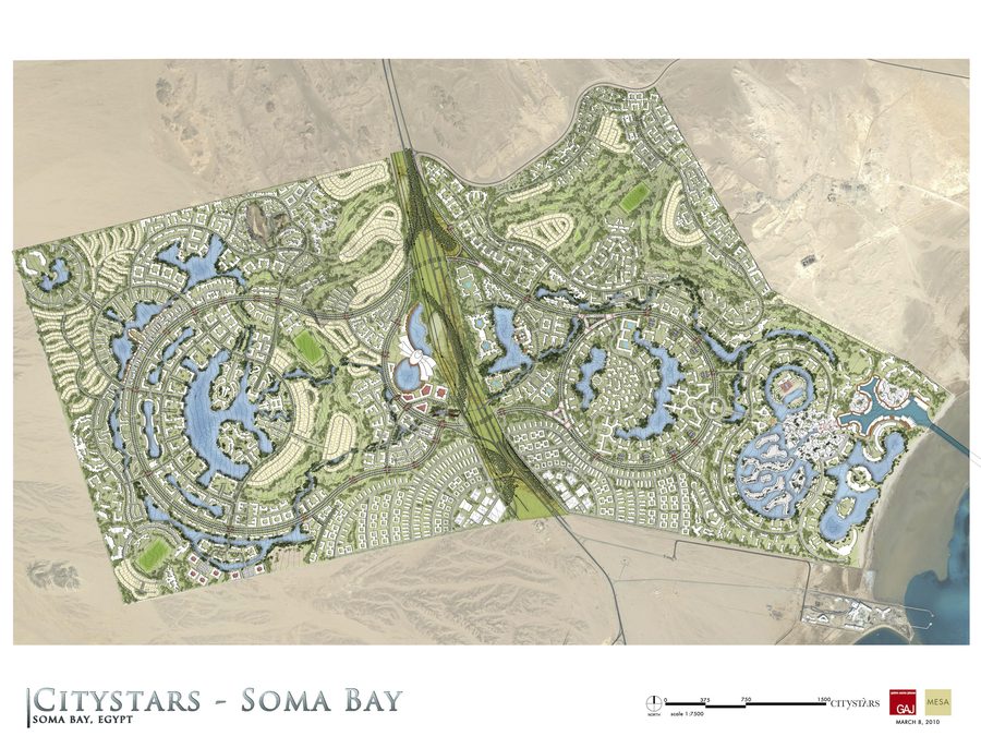 Master plan framework for Soma Bay.