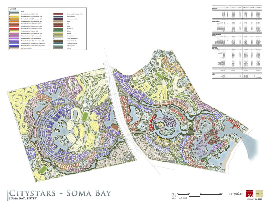 Refined land-use plan for Soma Bay, January 2010.