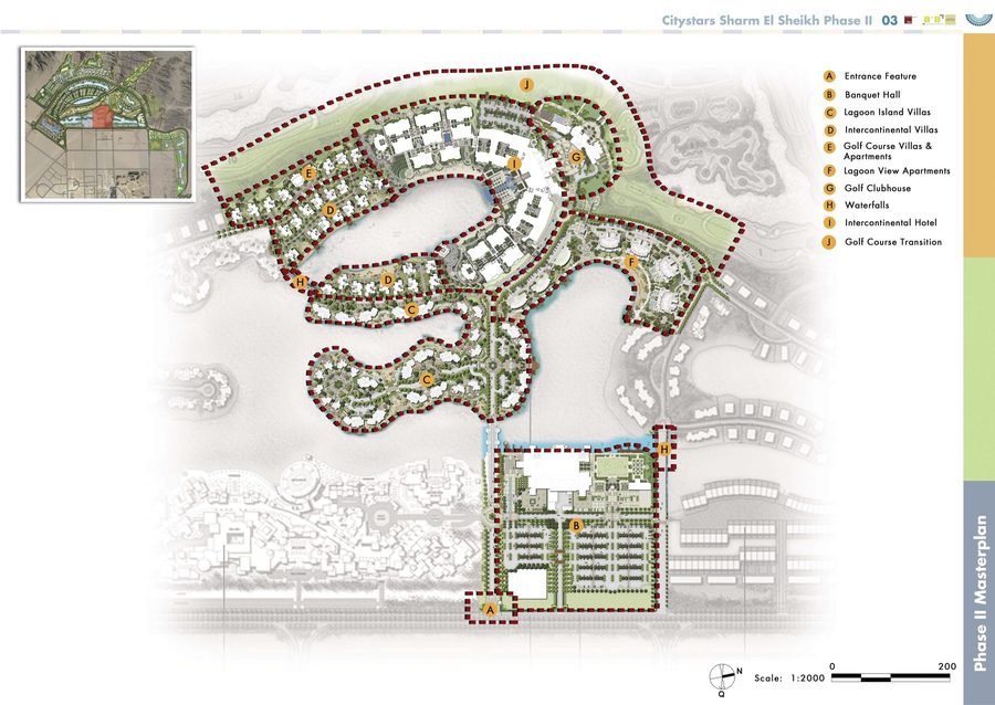 Phase II master plan for CityStars Sharm El Sheikh.