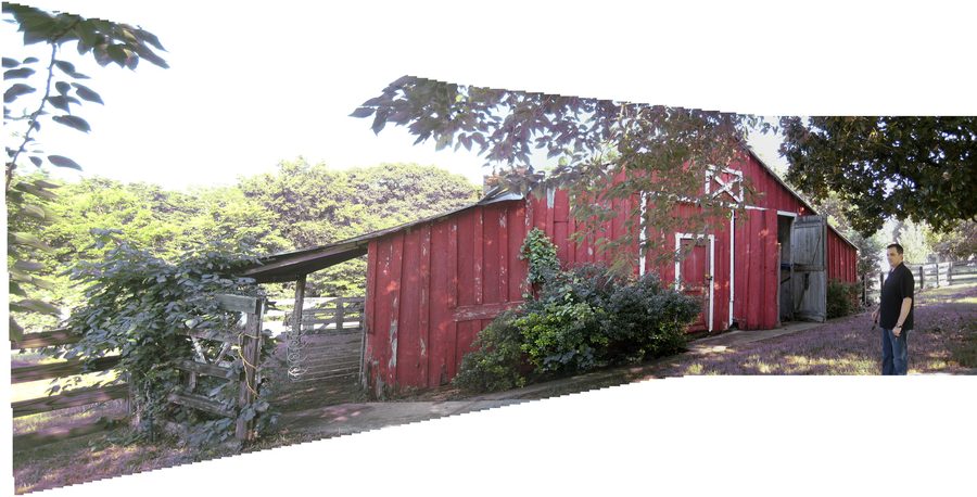 Historic barn at Nance Farm.